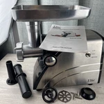 Elite Platinum Meat Grinder HA-3433A Electric 550W Reverse Black & Silver Works. Fixed Price $54.99.