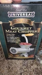 Nib New Universal Gourmet Meat Chopper Model 333 Grinder 3LBS Minute. Fixed Price $51.63.