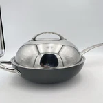 Todd English Hard Anodized Greenpan Chicken Fryer W/lid & Steamer. Fixed Price $85.95.