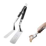 Jrsoul Kitchen Cooking Tongs 11.6 Inch 304 Stainless Steel 11IN, Black. Fixed Price $14.47.