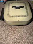 Vintage Sunbeam Flower Harvest Gold Yellow Electric Skillet Frypan Crock Tested. Fixed Price $39.44.