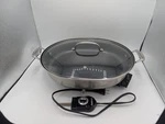 Cuisinart CSK-150 1500 Watt Nonstick 16 Oval Electric Skillet Brushed Stainless. Fixed Price $55.63.