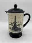 Certified International Cafe Paris Coffee Tea Pot - Tre Sorelle Studios. Fixed Price $20.99.