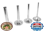 32 Stainless Steel Sausage Stuffing Tubes Set Of 4 For Meat Grinder. Fixed Price $49.37.
