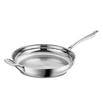 Cuisinart 12" Skillet With Helper Handle - Color: Silver. Fixed Price $59.99.