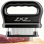 Zxz Meat Tenderizer, 48 Stainless Steel Sharp Needle Blade, Regular, Black. Fixed Price $25.93.