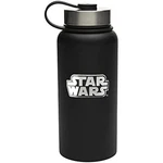Star Wars Stainless Steel Water Bottle W/ Spill-proof Lid, Wide Mouth 32 Oz. Fixed Price $23.95.