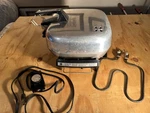 Vtg Hoover Electric Fry Pan Skillet W/ Lid Usa Works Great Model 3009 Clean!. Fixed Price $65.95.