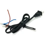 Cuisinart Griddler Grill & Panini Press GR-11P1 3' Power Cord Plug Ul Cert. Fixed Price $17.99.