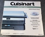 Cuisinart Griddler Series Grill And Panini Press GR-11 New Open Box. Fixed Price $34.99.
