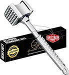 Meat Mallet Stainless Steel, Premium Hammer Tenderizer, Kitchen. Fixed Price $48.95.