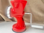 Pedrini Lillo Manual Meat Grinder Pasta Maker Red Plastic Italy Removable Handle. Fixed Price $24.98.