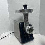 Waring Pro MG100 Meat Grinder Stainless Steel Complete Attachments Tested. Fixed Price $59.99.