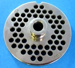 #22 X 1/4" W/ Hub Meat Food Grinder Plate Disc Hobart Cabelas Lem Weston Mtn Et. Fixed Price $31.75.