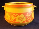 Imperial International Cortina Stoneware Soup Dish Pot W/ Handle Oven Proof. Fixed Price $29.99.