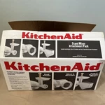 Kitchenaid Stand Mixer Attachment Pack Fppa -grinder, Slicer Shredder, Strainer. Fixed Price $89.99.