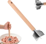 Stainless Steel Meat Chopper, 28X7CM/11X2.76IN 6-BLADE Multi-functional. Fixed Price $19.74.