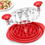 Chicken Shredder - 11INCH Large Tool Twist With Brush, Visible. Fixed Price $42.77.