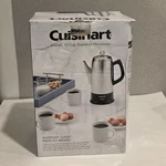 Cuisinart PRC-12N 12-CUP Percolator Stainless Steel New No Cord. Fixed Price $42.50.