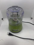 Kitchenaid KFC3511GA 3.5-CUP Food Chopper Green Apple Used. Fixed Price $17.99.