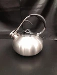 Chantal Tea Kettle SL37-LOOP Brs Brushed Stainless Handle 1.8 Qt. Fixed Price $47.99.