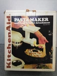 Vtg. Kitchenaid Pasta Maker & Food Grinder Attachment Model # Sn/fg-a (new). Fixed Price $59.98.