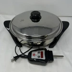 Saladmaster Electric Skillet SA012OCU T304-T316L Surgical Stainless Steel. Fixed Price $291.95.