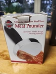 Norpro Grip-ez Stainless Steel Meat Pounder, 3 " Diameter 28 Oz. Fixed Price $20.00.