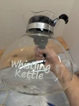 12 Cup Stove Top Whistling Tea Kettle "cafe Brew Collection" By Medelco. Fixed Price $9.97.
