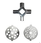 Univen Meat Grinder Blade And Disc Plate Set Compatible With Kitchenaid Fga Food. Fixed Price $16.49.
