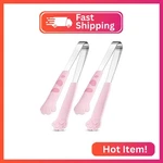 Patelai 2 Pieces Cat Paw Tongs 7 Inch Stainless Steel Tiny Cute Kitchen Ac. Fixed Price $14.20.
