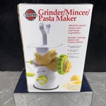Norpro Meat Grinder, Mincer & Pasta Maker Instructions Recipes Open Box. Fixed Price $24.61.