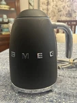Retro Black Smeg KLF03BLUS 7 Cup Electric Water Kettle- Tested & Working. Fixed Price $99.99.
