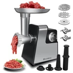 Xfcnikou Electric Meat Grinder, 2800W Max Sausage Home,kitchen, Silver. Fixed Price $78.29.