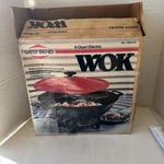 Vintage 1986 West Bend Electric Wok Quart Non-stick No. 79525X Red (read Desc). Fixed Price $42.90.
