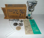 Vintage Rival Grind-o-mat Meat Grinder Food Chopper #358T Original Box. Fixed Price $18.44.