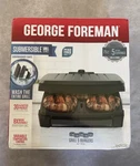 George Foreman GRECV075B 5-SERVING Submersible Grill Black Plates Brand New. Fixed Price $69.99.