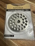 #22 Stainless Steel Grinder Plate 10MM Lincoln Outfitters Sku #31200055. Fixed Price $12.74.