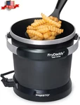 Presto 05420 Frydaddy Electric Deep Fryer - Compact & Efficient Black New. Fixed Price $61.57.
