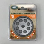 Lem Grinder Stuffing Plate 12MM #8 1/2" Stainless Steel 2-3/8" Diameter. Fixed Price $15.68.