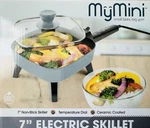 My Mini Electric Skillet Small 7 Inch, 600 Watts Ceramic Coated Temperature Dial. Fixed Price $13.49.