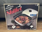West Bend 11 Inch Electric Skillet Non Stick Usa New Box 72609 Vintage. Fixed Price $84.99.