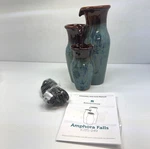 Bardenshire Amphora Falls Ceramic Indoor Fountain 1035-249 W/ Pump & Manual. Fixed Price $79.99.