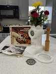 Kitchenaid Food Grinder Fg-a Stand Mixer Attachment- Meats Vegetables Cheeses. Fixed Price $20.00.