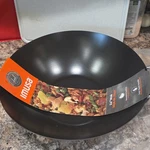 Imusa 14IN Nonstick Wok Black Long Handle, Gas & Electric Compatible. Fixed Price $32.51.