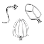 Letoms Stainless Steel 3 Pieces Attachments (6QT , Silver. Fixed Price $66.60.