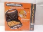 Proctor Silex Sandwich Maker Toaster Panini Press Nonstick Grill 25408Y. Fixed Price $24.63.