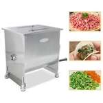 Hakka Manual Meat Mixer 60LBS 30L Sausage Mixing Machine Stainless Steel. Fixed Price $293.99.
