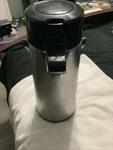 Zojirushi 2.23 Liter Stainless Steel Pump Coffee Server Vacuum Insulated VAS2200. Fixed Price $40.00.