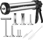 Beef Jerky Gun Kit - 2LB Stainless Steel Meat For Homemade Silver. Fixed Price $52.82.